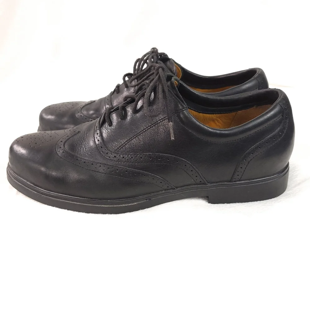 Red Wing 6665 Men's Black Leather Steel Toe Dress Shoes Size 13